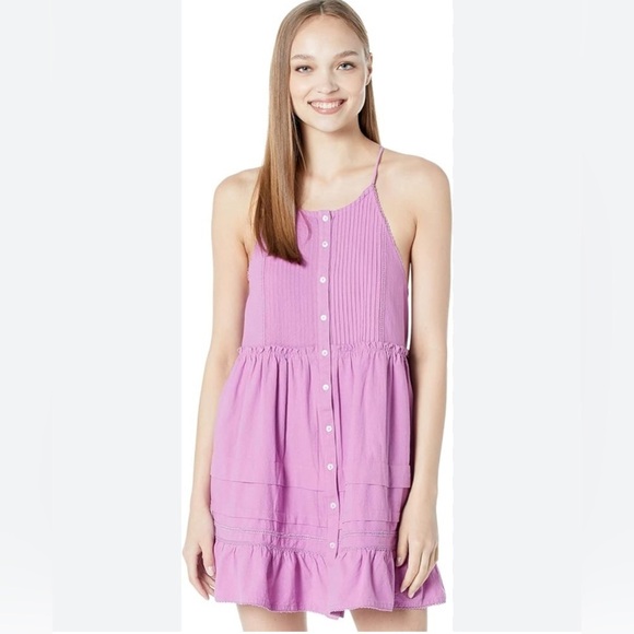 Free People Desert Days Mini Dramatic Orchid Sz S NWT - Picture 1 of 9